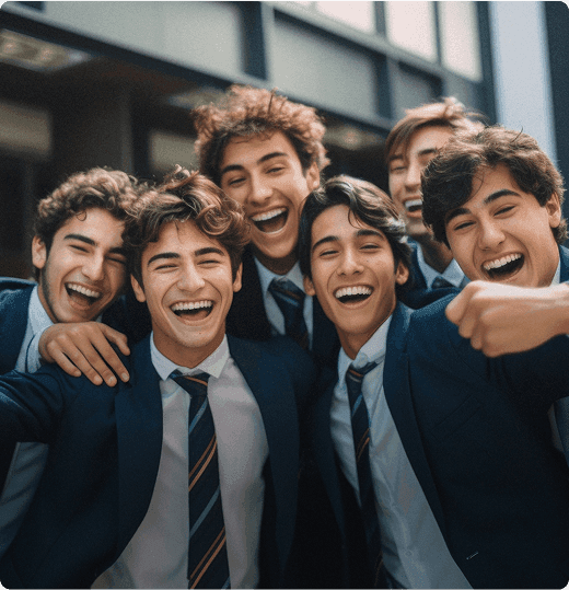 Happy Students